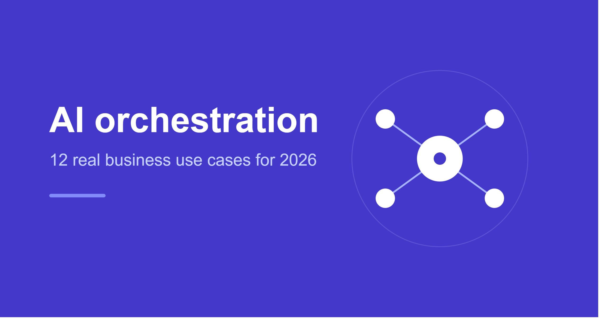 AI orchestration connecting sales, support, finance, and IT workflows into one system